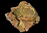 Gemmy, Yellow-Green Adamite Crystals - Durango, Mexico #65302-1